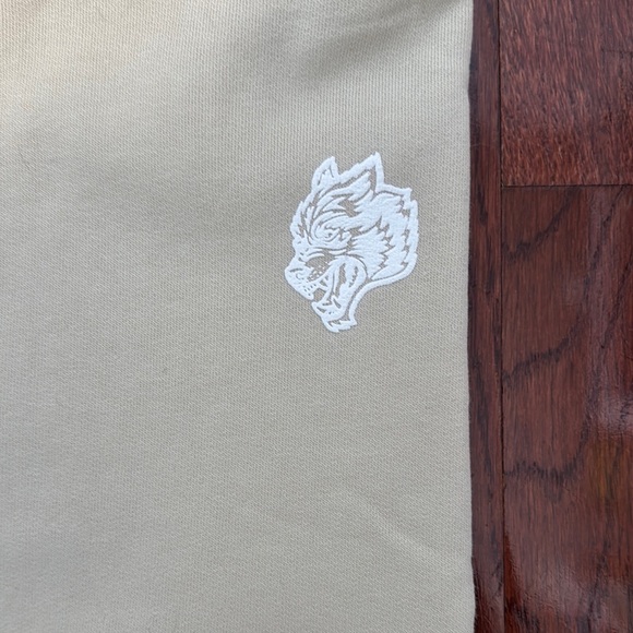 Darc Sport Cream Joggers with Wolves Print - Picture 3 of 7